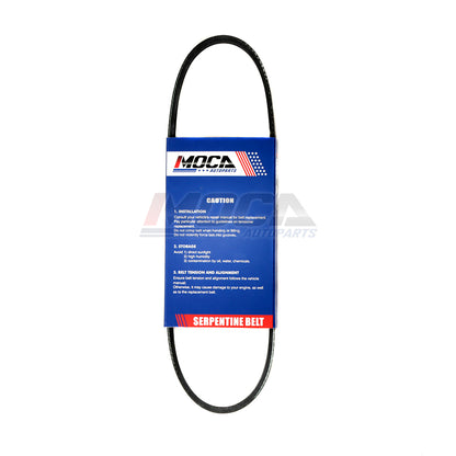 EPDM Serpentine Belt Fits 01-06 Hyundai 2.0L 3PK675 DOHC GLS GT