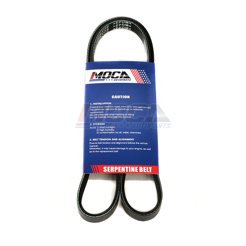 3PCS MOCA Serpentine Belt for 1998-2004 Toyota Tacoma 2.7L