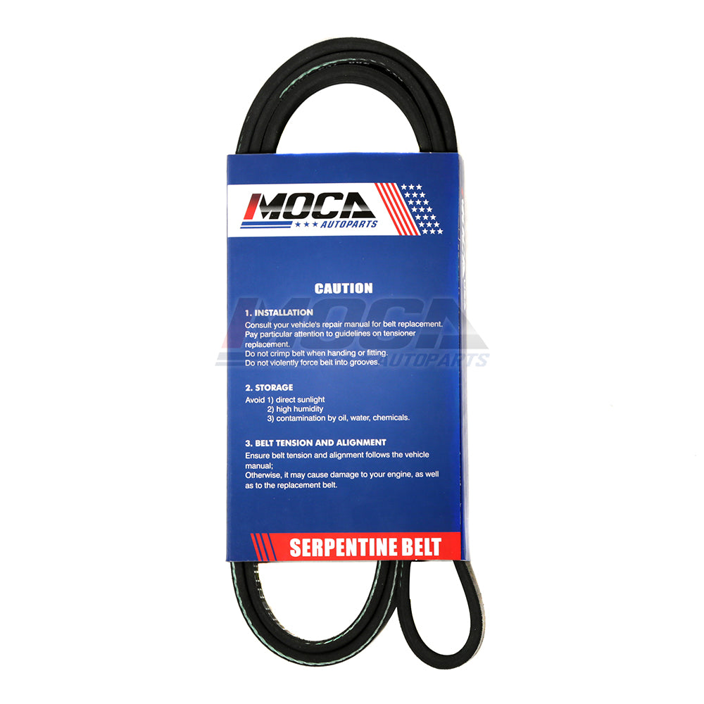 EPDM Serpentine Belt Fit 01-03 Chrysler 4-Door 2.4L 2429CC l4 GAS DOHC 4PK1420