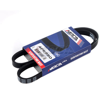 MOCA 3PCS Serpentine Belt 4PK925 4PK700 4PK980 for 1996-1997 Mitsubishi Eclipse 2.0L
