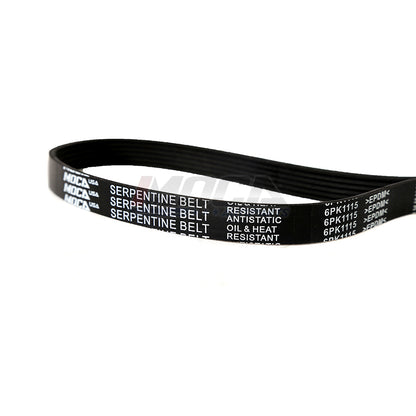 EPDM Serpentine Belt Fit 08-12 Volkswagen Audi Honda 2.0L 2.2L 6PK1115