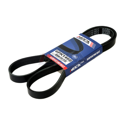 EPDM Serpentine Belt fit 01-13 BMW M3 Z3 Z4 3.2L 4.0L 6PK1460