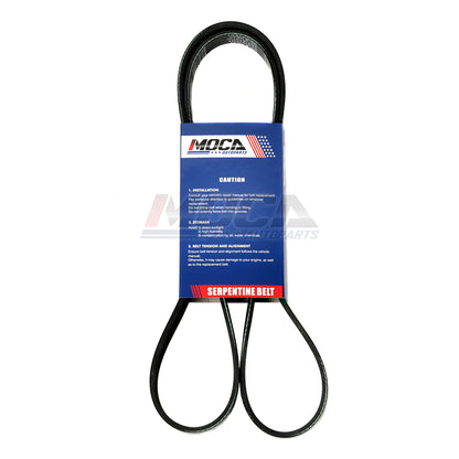 EPDM Serpentine Belt fit 01-13 BMW M3 Z3 Z4 3.2L 4.0L 6PK1460
