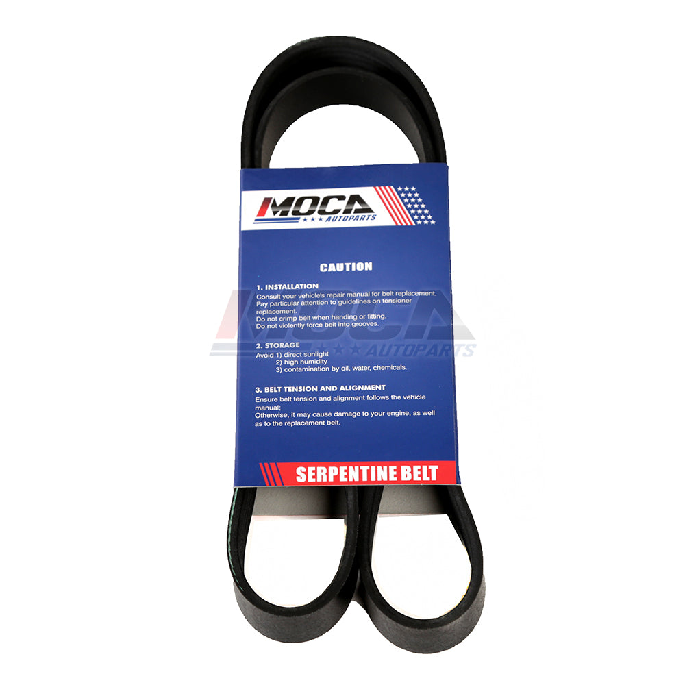 EPDM Serpentine Belt 6PK1550 Fits BMW 328i 550i 750i X5 Ford Ranger 2.8L-6.0L