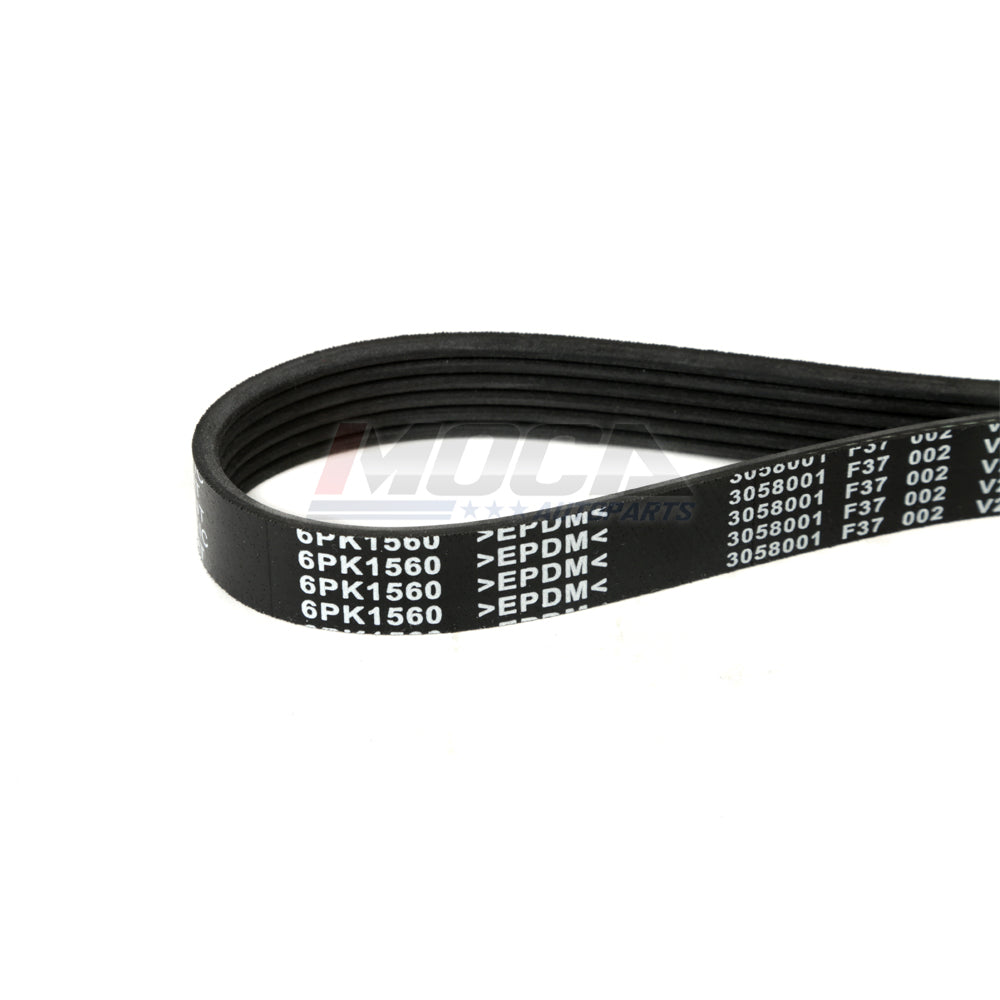 EPDM Serpentine Belt 6PK1560 Fits BMW CHEVROLET FORD OLDSMOBILE PONTIAC