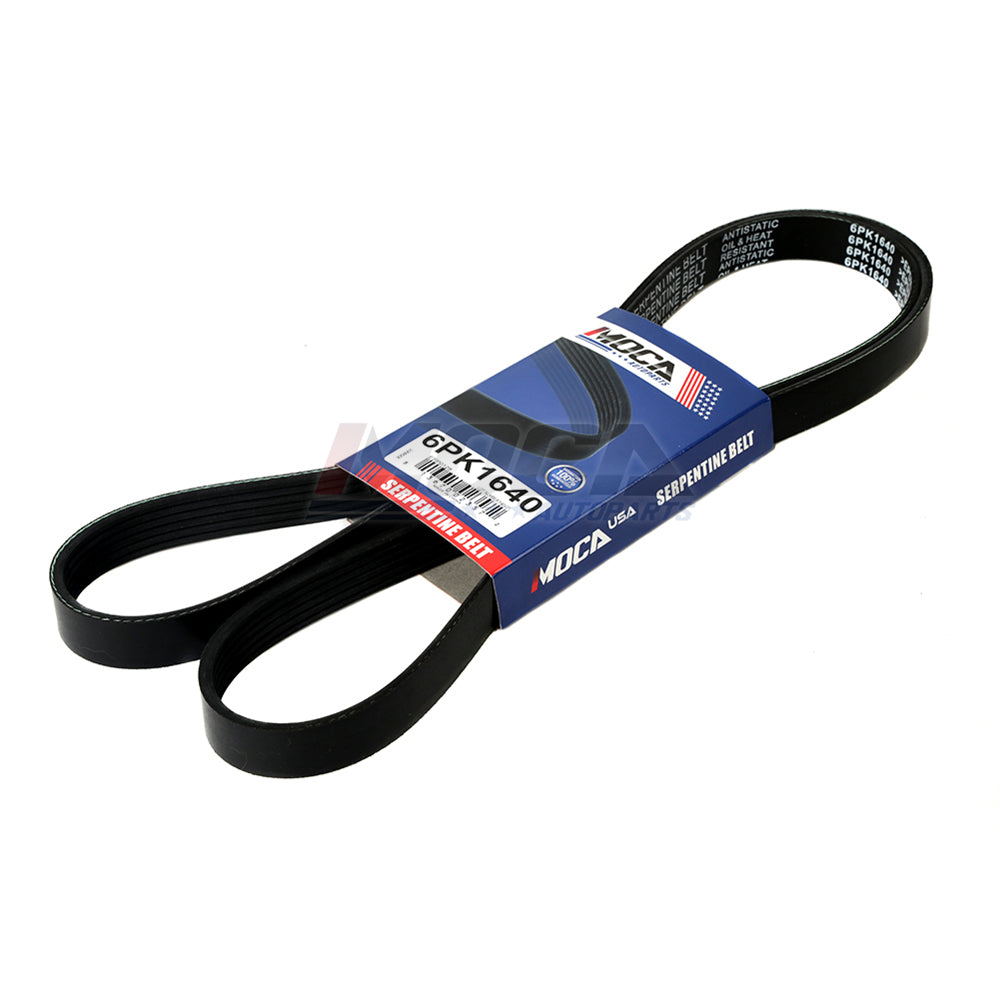 EPDM Fits 01-04 Subaru Outback H6 L.L. VDC 3.0L GAS DOHC Serpentine Belt 6PK1640