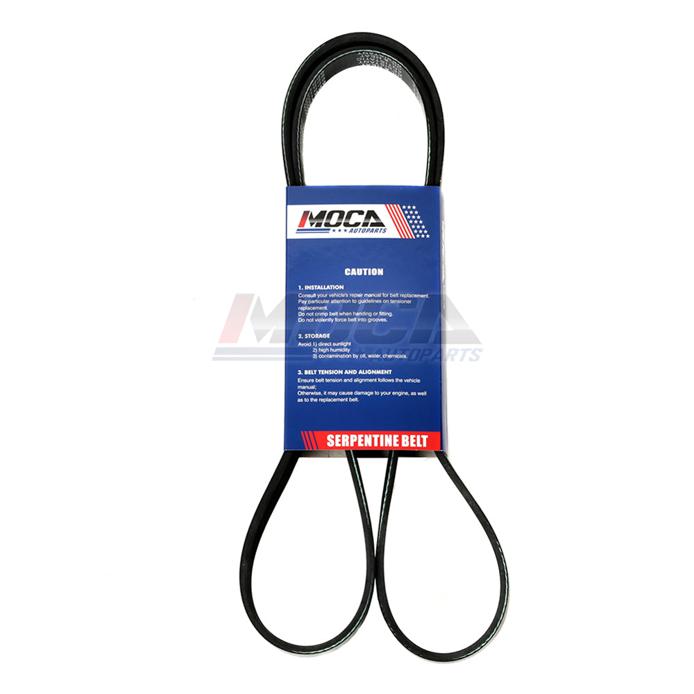 EPDM Fits 01-04 Subaru Outback H6 L.L. VDC 3.0L GAS DOHC Serpentine Belt 6PK1640