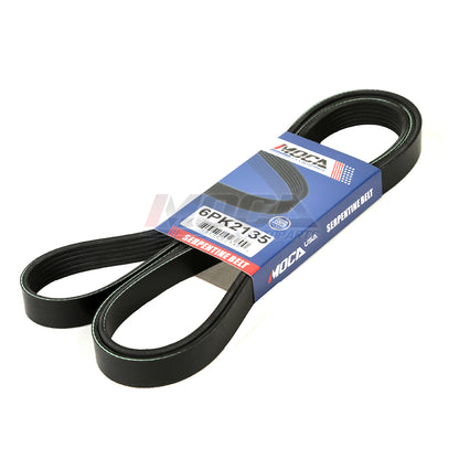Serpentine Belt 6PK2135 fit Acura TL Ford F-150 Honda Mercury 3.0 3.5 4.6 5.4L