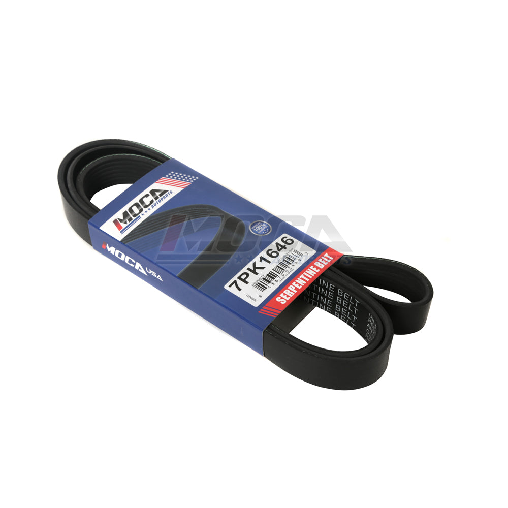EPDM Serpentine Belt Fits 07-08 Honda Civic Si 2.0L GAS DOHC 7PK1646