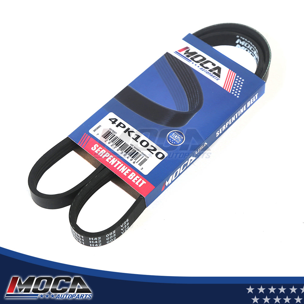EPDM Serpentine Belt-Rib Ace Precision Engineered V-Ribbed Belt 4PK1020