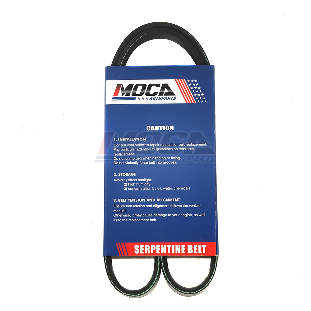 MOCA 3PCS Serpentine Belt 4PK700 5PK835 5PK930 for 1995-1998 Acura TL 2.5L