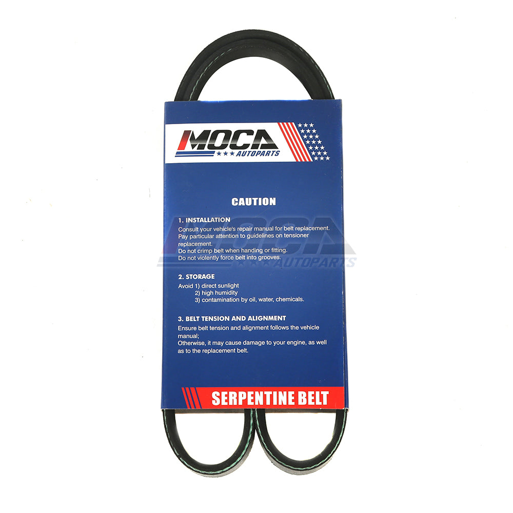 EPDM Drive Belt Fit 90-95 Honda Accord Prelude MX-6 Mitsubishi Mirage 5PK955