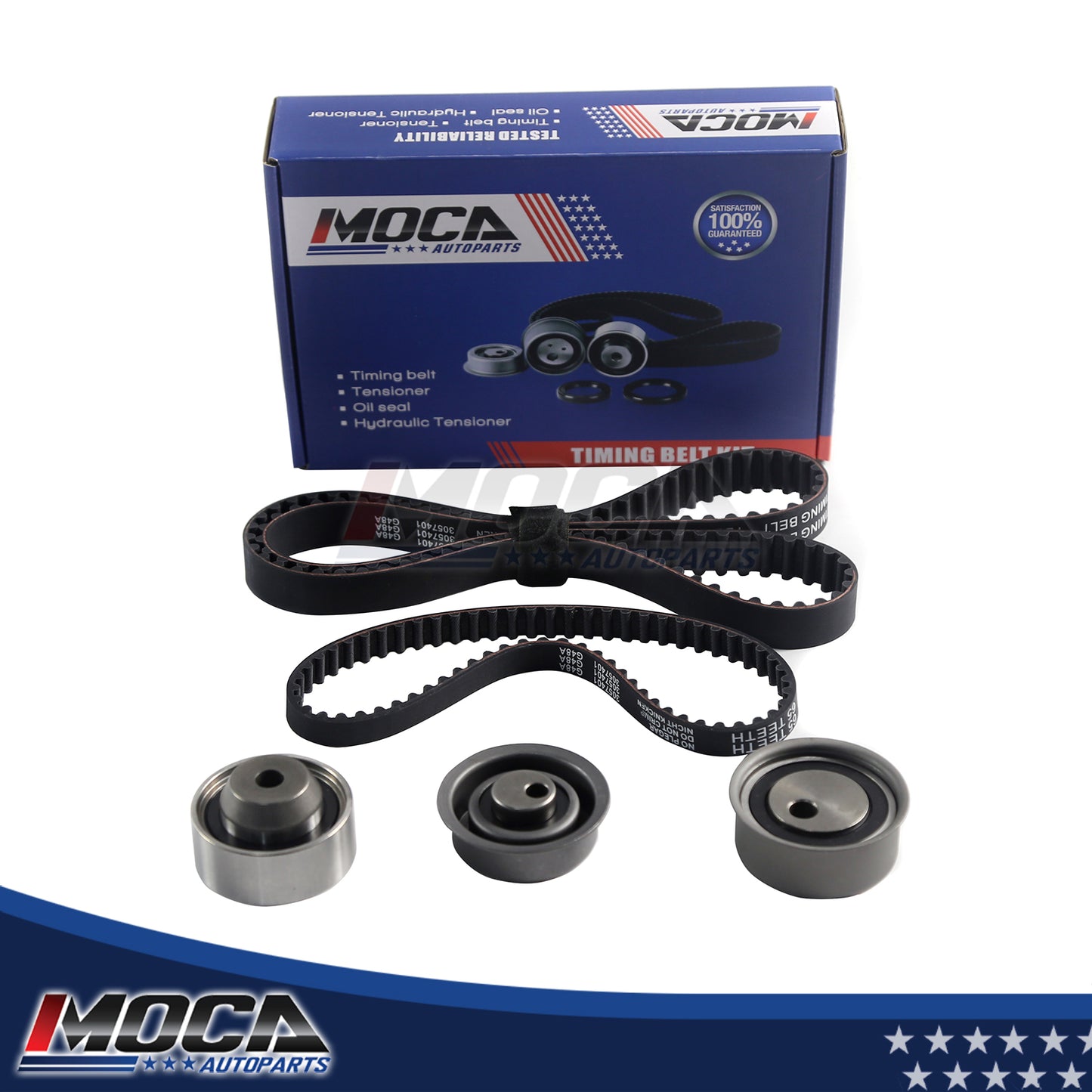 Timing Belt Kit fit 04-07 Mitsubishi Galant Eclipse Outlander 2.4L SOHC Eng 4G69
