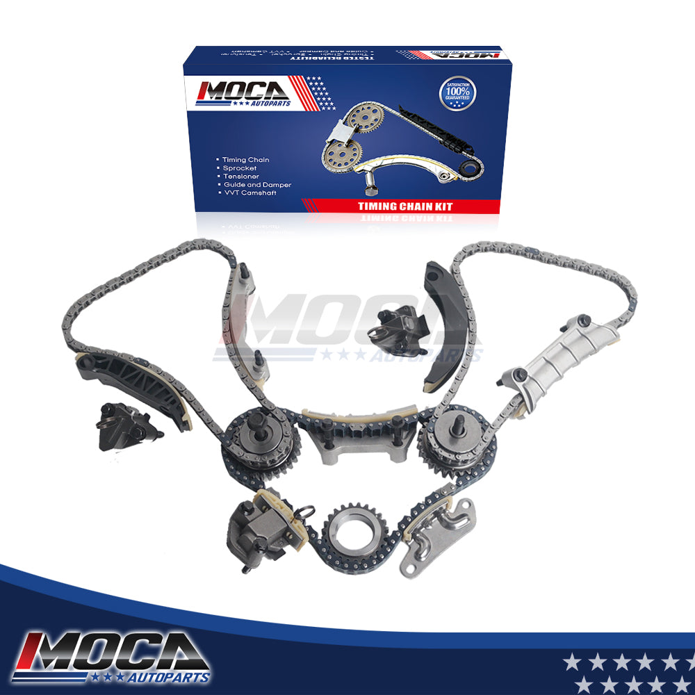 Kit de cadena de distribución compatible con Buick, Cadillac CTS, SRX, STS y Suzuki (modelos 2.8 y 3.6 L, TK10436E) (modelos 2004-2006)
