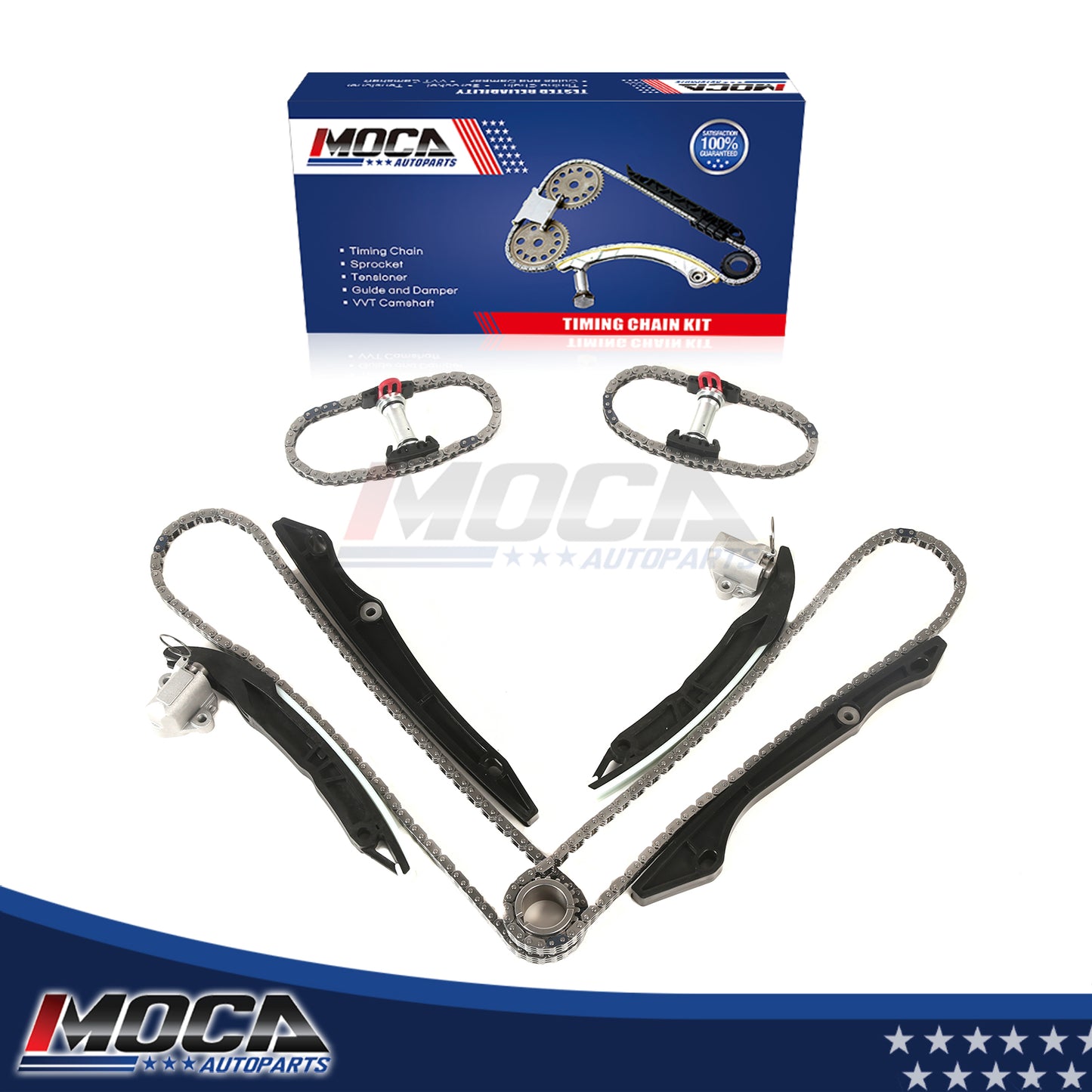 Timing Chain Kit Fits 11-15 FORD F150 Mustang Coyote 50 Engine Modular 32V 5.0L