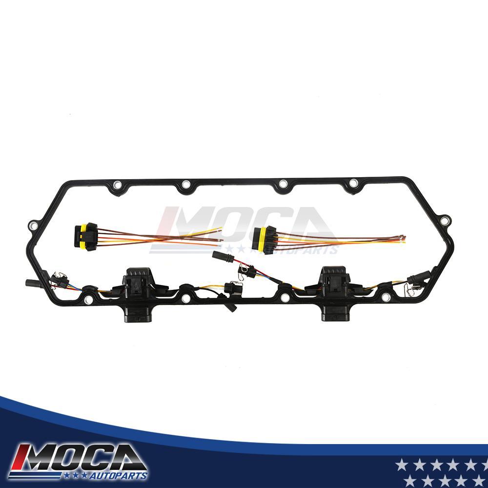 Valve Cover Gaskets Harness Kit Fit 94-97 Ford F250 F350 E350 Turbo Diesel 7.3L