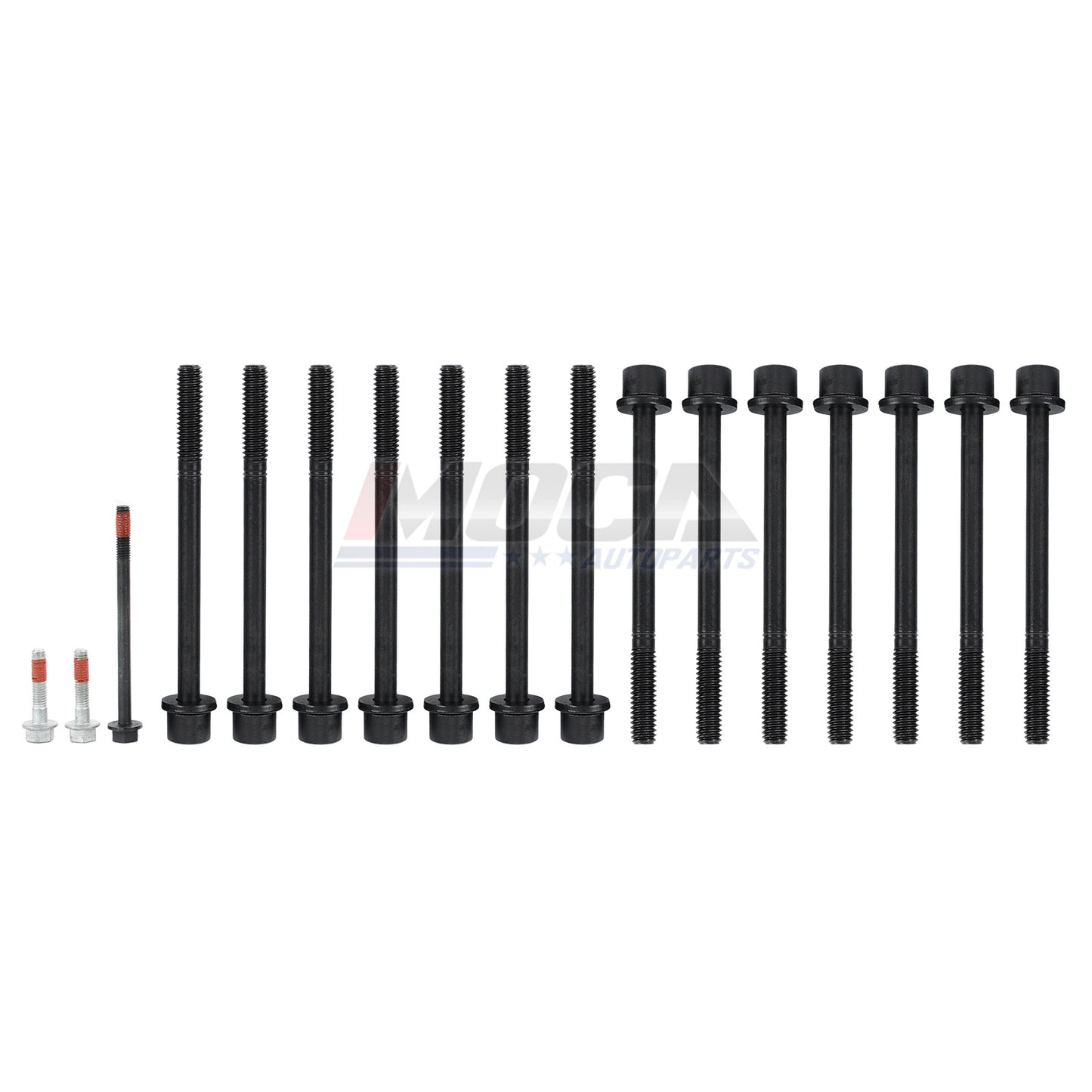 Head Bolts Fit 02-10 Buick Chevrolet Isuzu 2.8L 2.9L 3.5L 3.7L 4.2L DOHC ES72195
