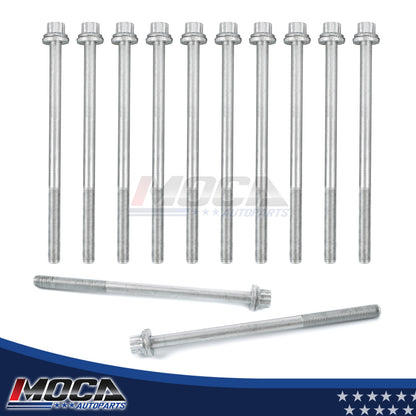 Head Bolts Kit Fit 99-09 Subaru Impreza Legacy Outback Forester 2.5L VIN EJ25