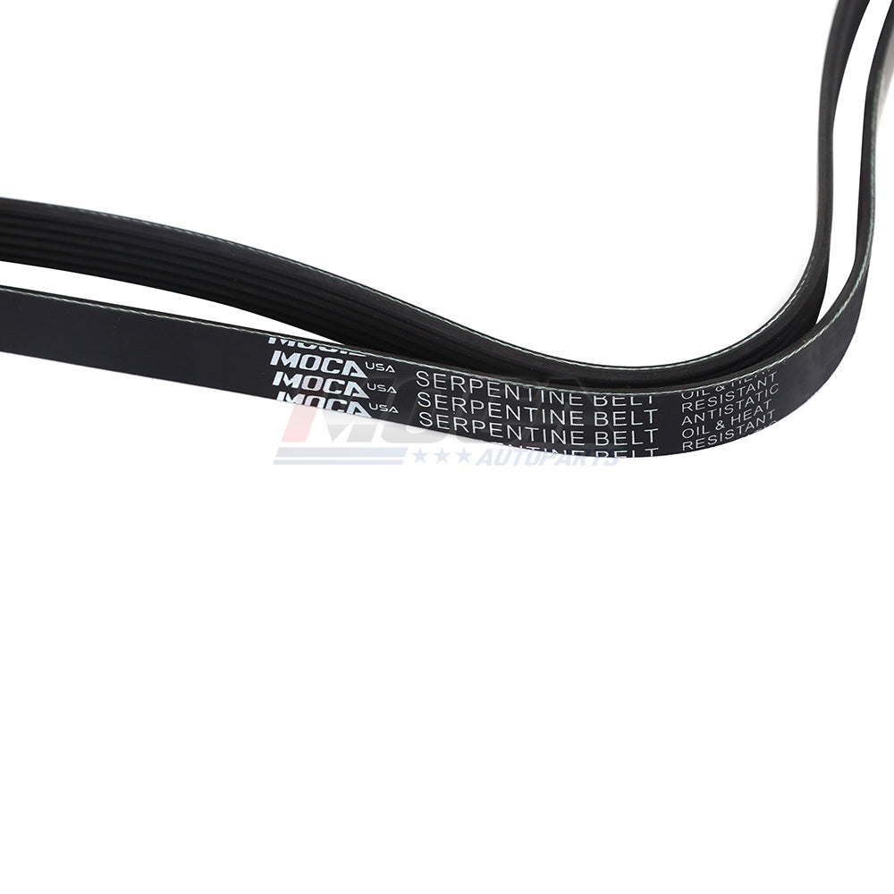 MOCA Serpentine Belt 6PK1770 for 1998-2001 Mazda B2500 2.5L