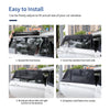 2 PCS MOCA Car Rear Side Window Sun Shades 22”x46”