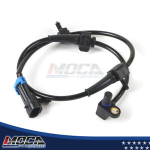 MOCA ABS Wheel Speed Sensor Front Left or Right for 02-04 Cadillac Escalade 5.3L & 02-06 Chevrolet Avalanche 1500 5.3L & 03-05 Chevrolet Express 2500 4.3L 4.8L 5.3L 6.0L & 99-06 Chevrolet Silverado 1500 5.3L 6.0L