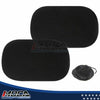 2 Pcs MOCA Car Side Window Sun Shades 12”x20”