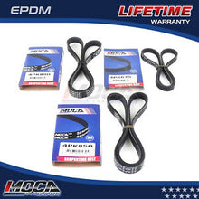 3PC MOCA Serpentine Belt for 2010-2011 Kia Soul 2.0L & 2005-2008 Hyundai Tucson 2.0L & 2004-2009 Kia Spectra 2.0L