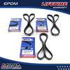 MOCA Serpentine Belt for 1995-2004 Toyota Tacoma 3.4L & 1995-1998 Toyota T100 3.4L & 1996-2002 Toyota 4Runner 3.4L