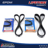 2PCS MOCA Serpentine Belt for 1998 Honda Odyssey 2.3L