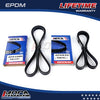 2PCS MOCA Serpentine Belt for 1997-1998 Toyota Tercel 1.5L