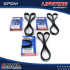 3PCS MOCA Serpentine Belt for 2003-2007 Kia Sorento 3.5L 3.8L