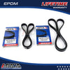 2PCS MOCA Serpentine Belt for 1991-1993 Toyota Tercel 1.5L