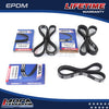 3PCS MOCA Serpentine Belt for 1999-2004 Nissan Frontier 3.3L & 2000-2004 Nissan Xterra 3.3L