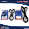 2PCS MOCA Serpentine Belt for 1995-2003 Nissan Maxima 3.0L 3.5L