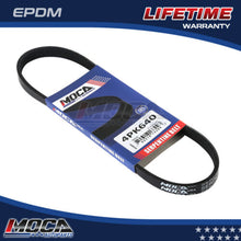 MOCA Serpentine Belt 4PK640 for 93-94 Dodge Colt 2.4L & 95-96 Eagle Summit 2.4L & 94-95 Hyundai Scoupe 1.5L & 93-94 Plymouth Colt 2.4L