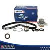 MOCA Timing Belt Water Pump Kit Camshaft Front Seal for 2001-2005 Honda Civic 1.7L