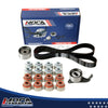 MOCA Timing Belt Kit Valve Stem Seal Set for 1997-2000 Toyota RAV4 2.0L