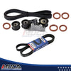 MOCA Timing Belt Kit Serpentine Belt Set for 1997-1999 Cadillac Catera 3.0L & 1999 Saab 9-5 3.0L