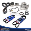 MOCA Timing Belt Water Pump Serpentine Belt Set for 1993-1996 Mazda 626 2.0L & 1999-2003 Mazda Protege 2.0L