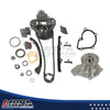 MOCA Timing Chain Kit Water Pump Set for 1991-1999 Nissan 240SX 2.4L