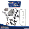 MOCA Timing Chain Kit Oil Pump Valve Cover Gasket for 2004-2006 Mazda 3 2.3L & 2003-2006 Mazda 6 2.3L