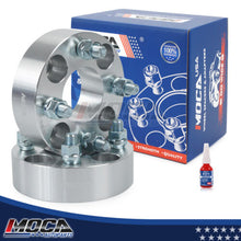 MOCA 4x4 to 4x4 Wheel Spacers Fits Golf Cart EZ GO EZGO Club Car Widens Track, 38mm Thread Pitch 1/2 x20 2PCS, Silver