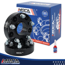 MOCA 5x5.5 to 5x5.5 Wheel Spacers Fits for Chrysler 2007-2009 Aspen, for Dodge 2005-2010 Dakota, 2004-2009 Durango, for Mitsubishi 2006-2009 Raider, 38mm Thread Pitch 9/16 2PCS, Black
