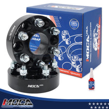 MOCA 6x4.5 to 6x4.5 Wheel Spacers Fits for Nissan 2005-2022 Frontier 2WD 4WD, 2005-2012 Pathfinder 2WD 4WD, 2005-2015 Xterra 2WD 4WD, 38mm Thread Pitch M12x1.25 2PCS, Black