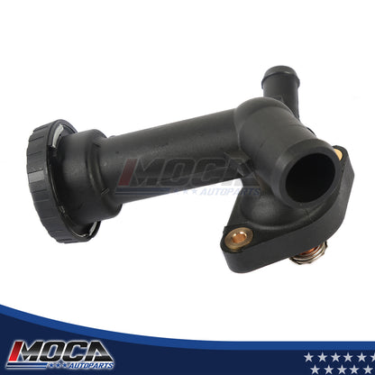 Thermostat Housing Assembly Fit for 2002-2008 Mini Cooper Convertible 1.6L L4