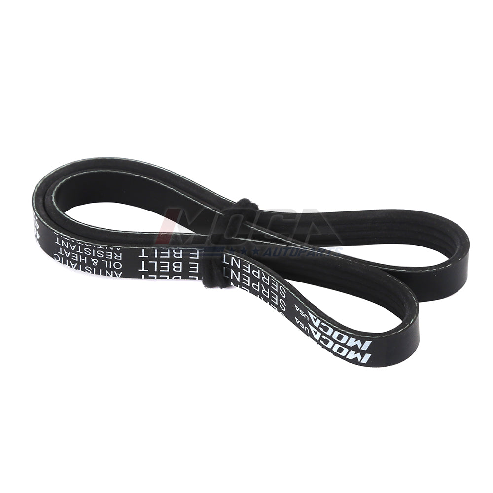 MOCA Serpentine Belt 4PK735 for 1989-1995 Subaru Justy 1.2L