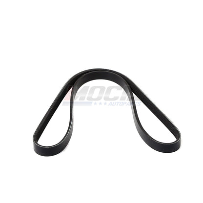 MOCA 2PCS Serpentine Belt 4PK945 6PK1175 for 01-04 Nissan Pathfinder 3.5L & 2001 INFINITI QX4 3.5L & 03-06 Nissan 350Z 3.5L & 03-06 INFINITI G35 3.5L